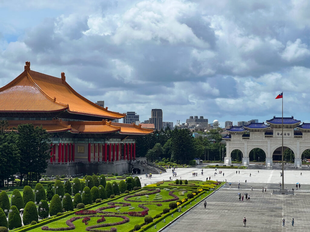 Chiang Kai-shek Memorial Hall in Taipei, Taiwan.