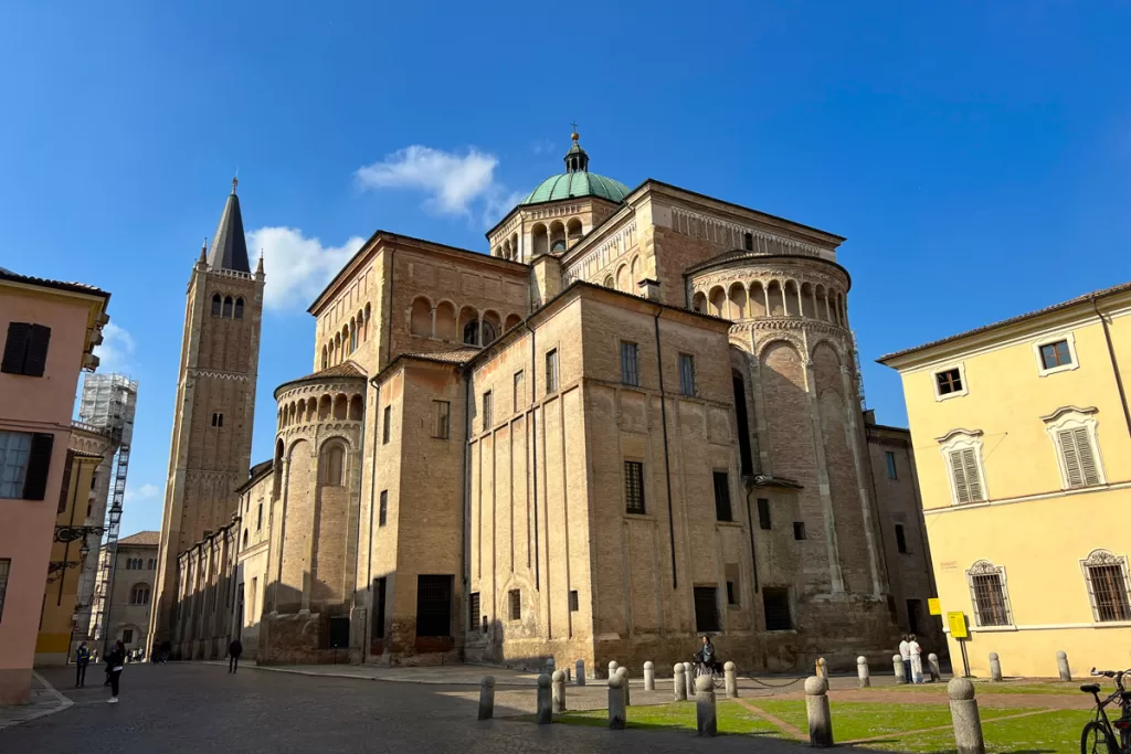 The Baptistery in Parma, Italy.