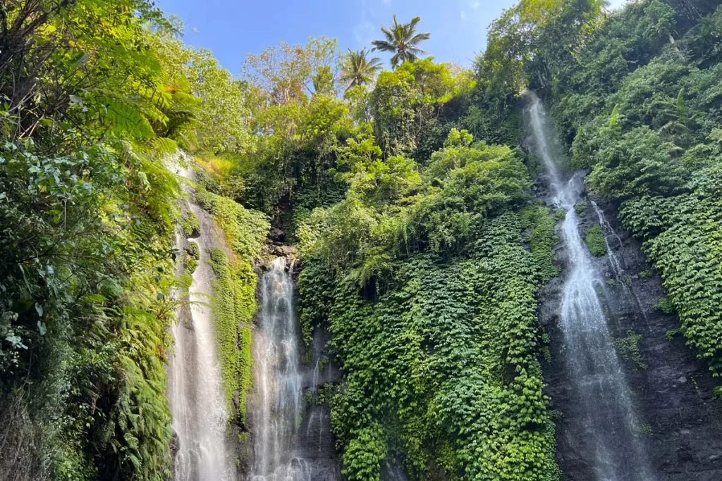 Fiji Waterfall, a trip often coupled with Sekumpul Waterfall, in northern Bali.